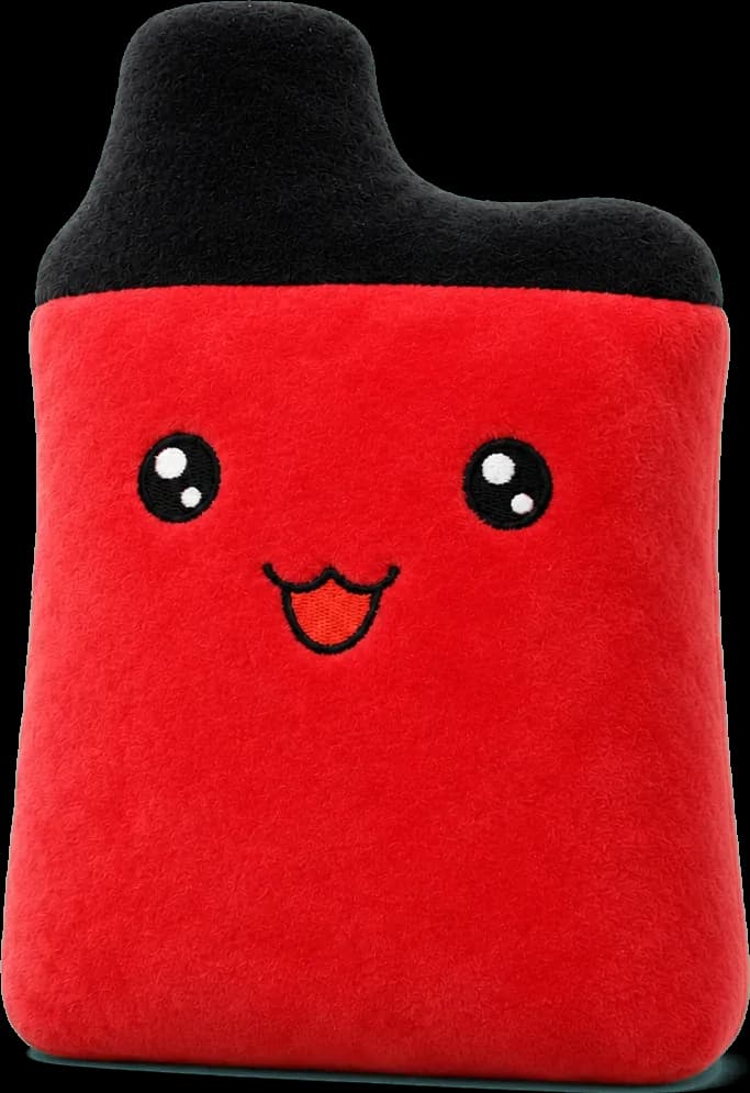Strawberry vape plushie, the gift guide's cover star